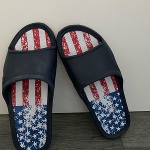 American Flag Sandals